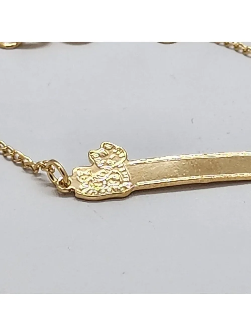 Brand New Brazilian 18k Gold Filled Cat Bracelet
